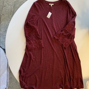 NWT Cranberry Knit Maurice’s Dress